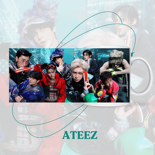 Кастомна чашка ATEEZ 50042 фото