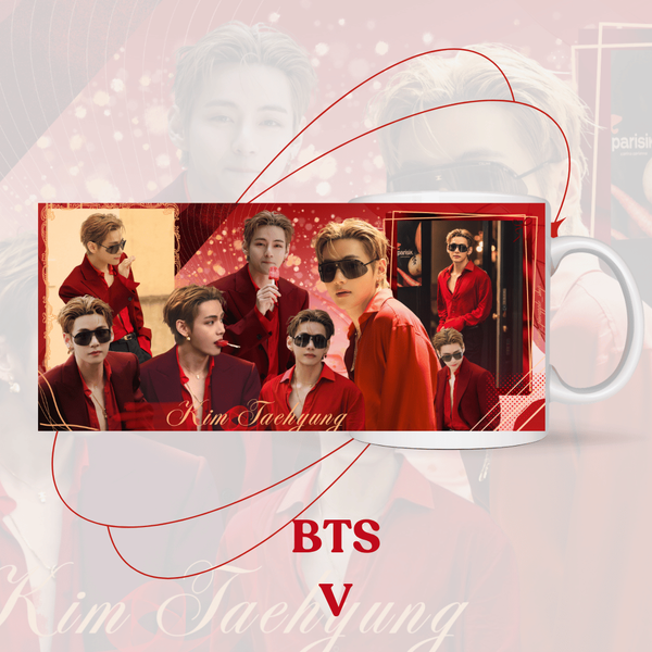 Кастомна чашка BTS V 50043 фото