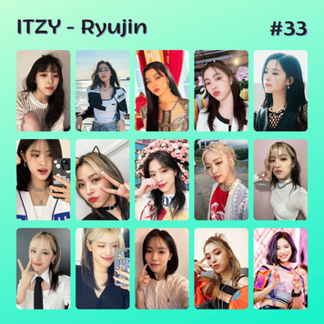 Сет карток #33 ITZY Ryujin 00033 фото