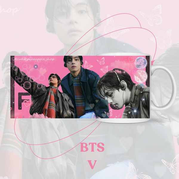 Кастомна чашка BTS V 50008 фото