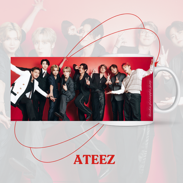 Кастомна чашка ATEEZ 50053 фото