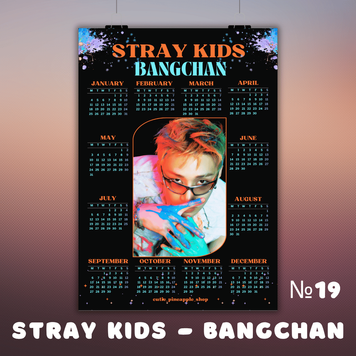 Календар 2027 №19 STRAY KIDS Bangchan 95019 фото