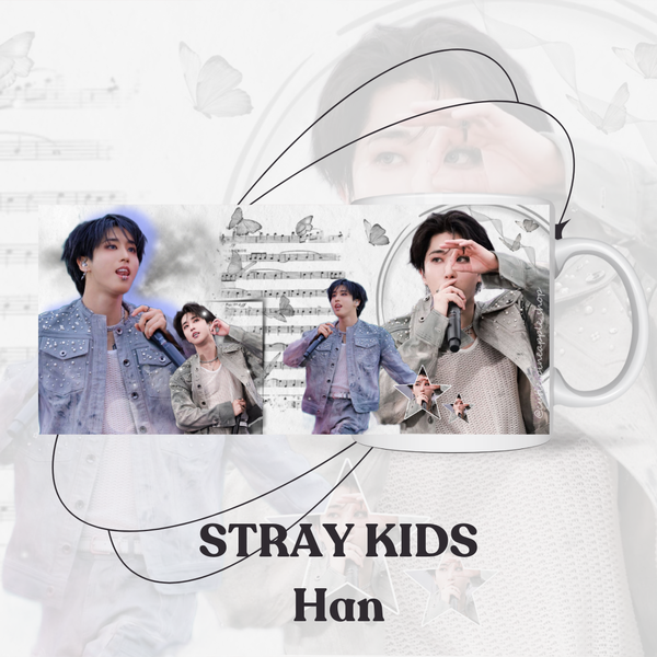 Кастомна чашка STRAY KIDS Han 50028 фото