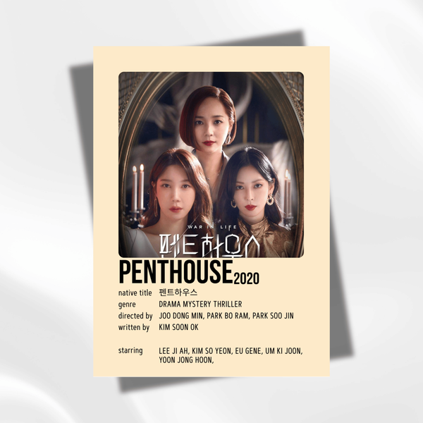 Міні-постер для декору дорама "Penthouse" 71039 фото