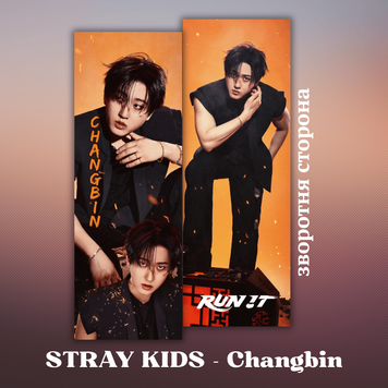 Закладинка STRAY KIDS Changbin 25020 фото