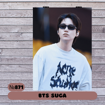 Постер #871 BTS Suga 30871 фото