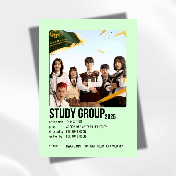 Міні-постер для декору дорама "Study Group" 71046 фото