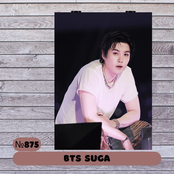 Постер #875 BTS Suga 30875 фото
