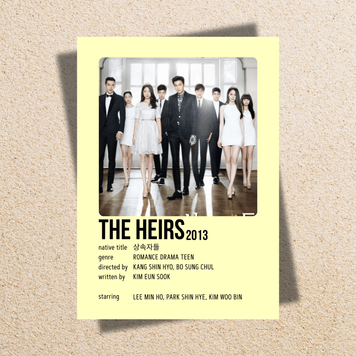 Міні-постер для декору дорама "The Heirs" 71048 фото