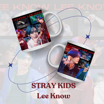 Кастомна чашка STRAY KIDS Lee Know 50032 фото