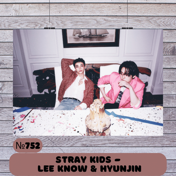 Постер #752 STRAY KIDS Lee Know & Hyunjin 30752 фото