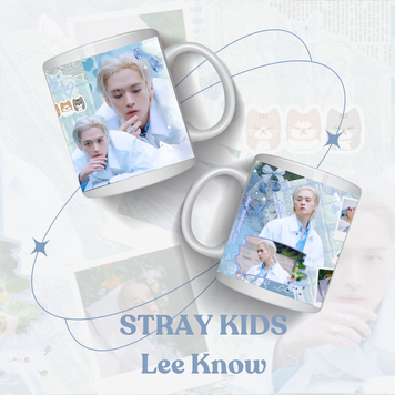 Кастомна чашка STRAY KIDS Lee Know 50033 фото