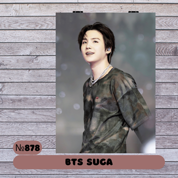 Постер #878 BTS Suga 30878 фото