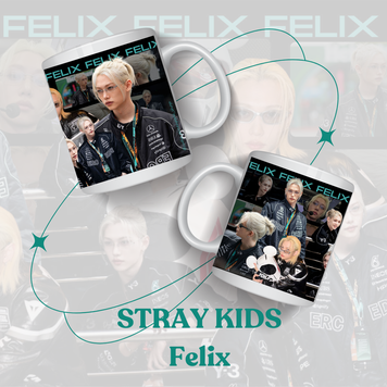 Кастомна чашка STRAY KIDS Felix 50035 фото