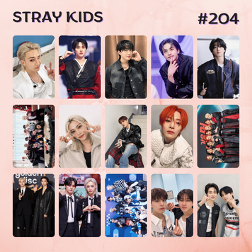 Сет карток #204 STRAY KIDS 00204 фото