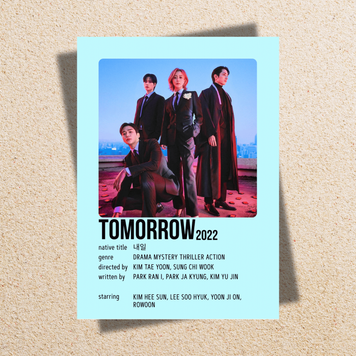 Міні-постер для декору дорама "Tomorrow" 71053 фото