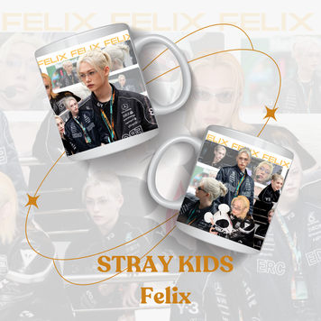Кастомна чашка STRAY KIDS Felix 50036 фото