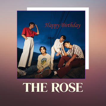 Вітальна листівка THE ROSE "HAPPY BIRTHDAY" 70172 фото
