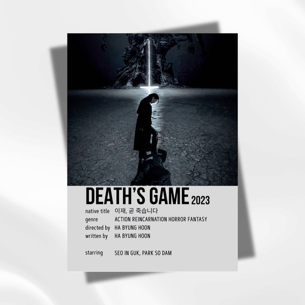 Міні-постер для декору дорама "Death&rsquo;s Game" 71017 фото