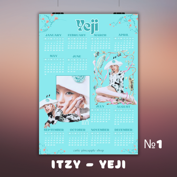 Календар 2027 №1 ITZY Yeji  95001 фото