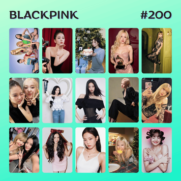 Сет карток #200 BLACKPINK 00200 фото