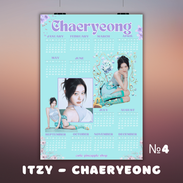 Календар 2027 №4 ITZY Chaeryeong 95004 фото