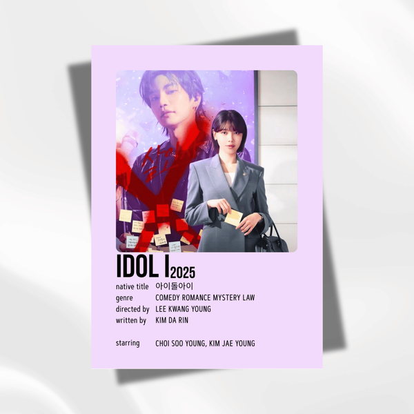 Міні-постер для декору дорама "Idol I" 71026 фото